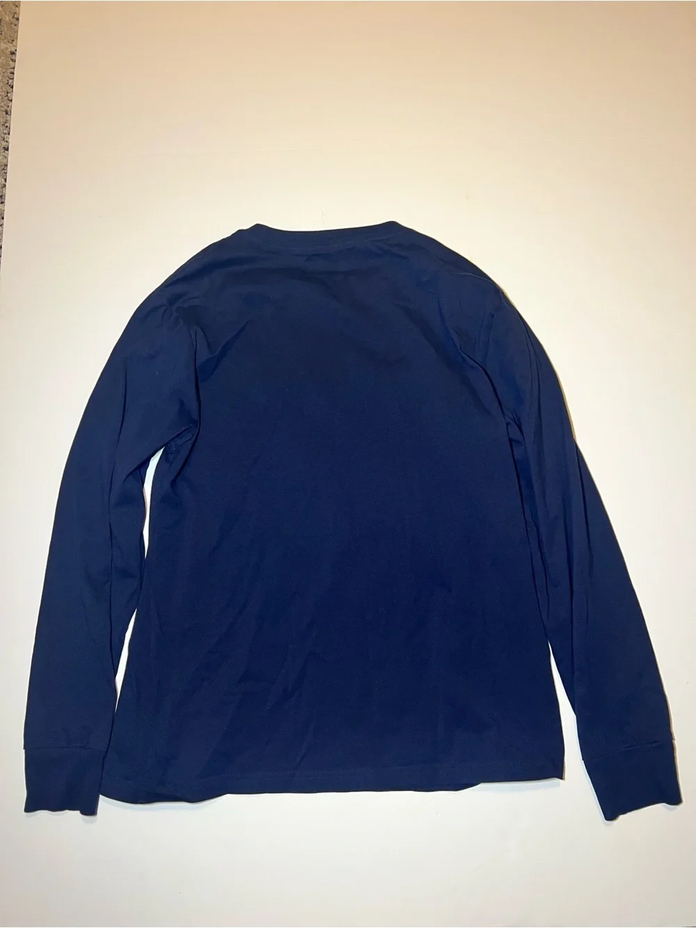 Polo by Ralph Lauren Navy Long-Sleeve Tee with Multicolor Polo Player